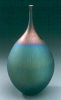 Tenmoku glazed vessel