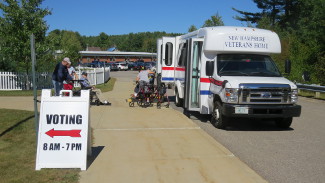 Residents transported to polling places