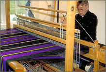 Rob Roy Rob weaving