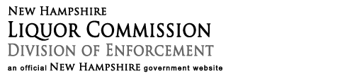 New Hampshire Liquor Commission Division of Enforcement Logo
