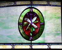 stained glass detail