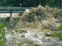 Hurricane Irene flooding