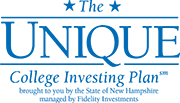 unique college investing plan logo